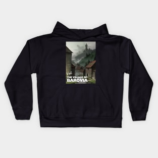 Village of Barovia Tourism Poster - Barovia Ravenloft D&D Art Kids Hoodie